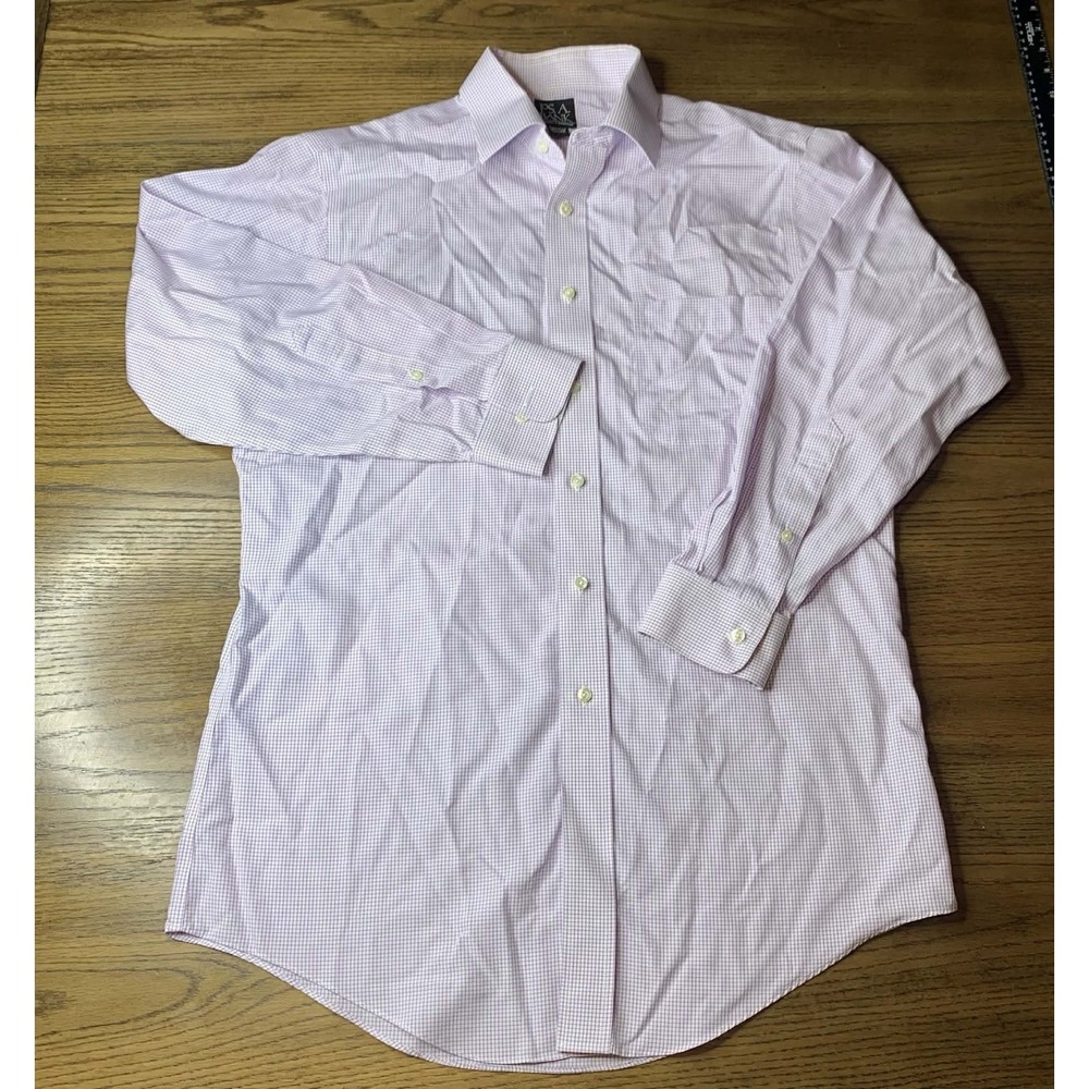 Jos. A. Bank Traveler's Collection Tailored Fit Dress Shirt 15 1/2-32